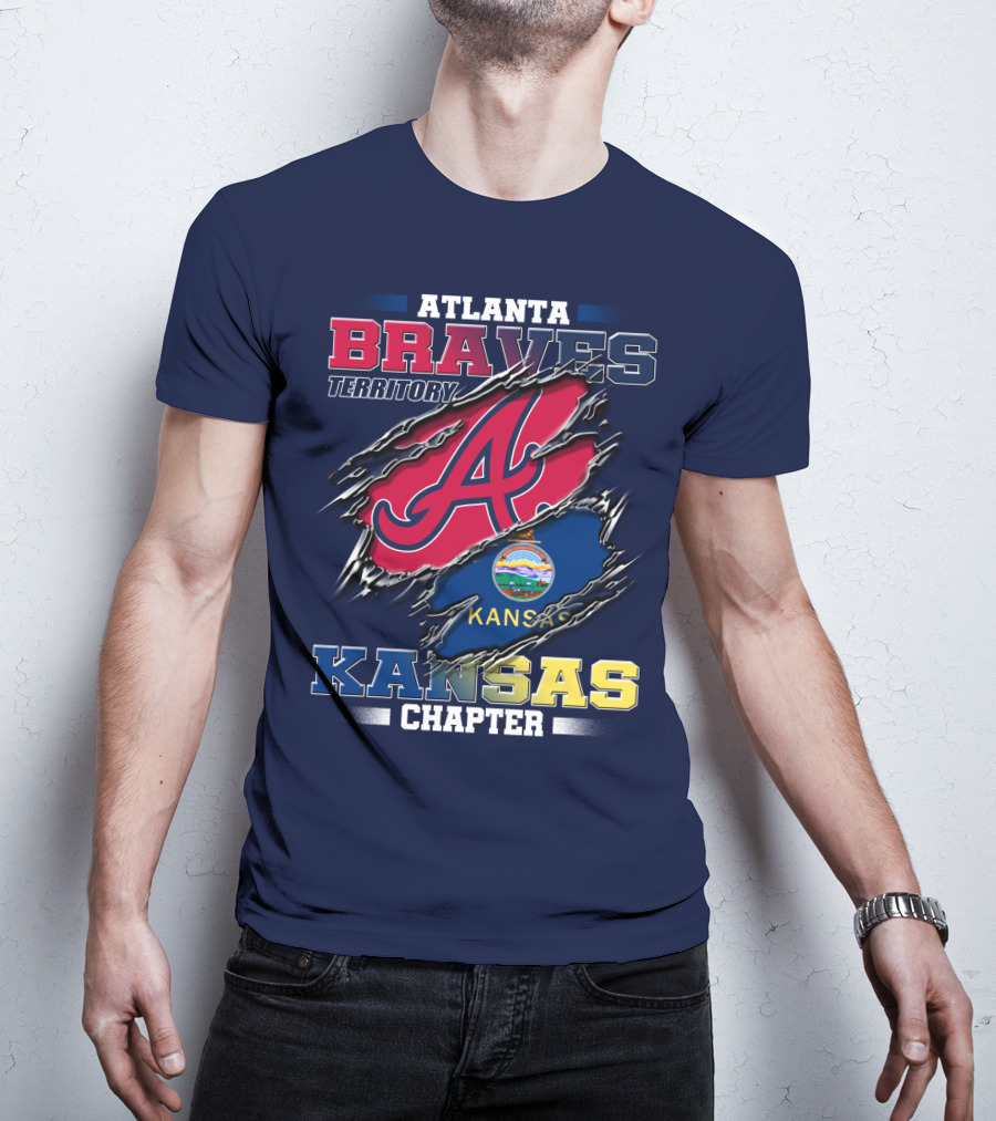 Atlanta Braves Territory Kansas Chapter T-Shirt