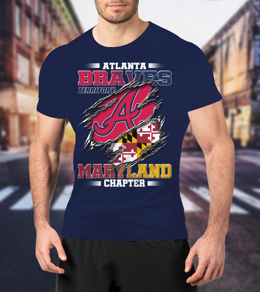 Atlanta Braves Territory Maryland Chapter T-Shirt