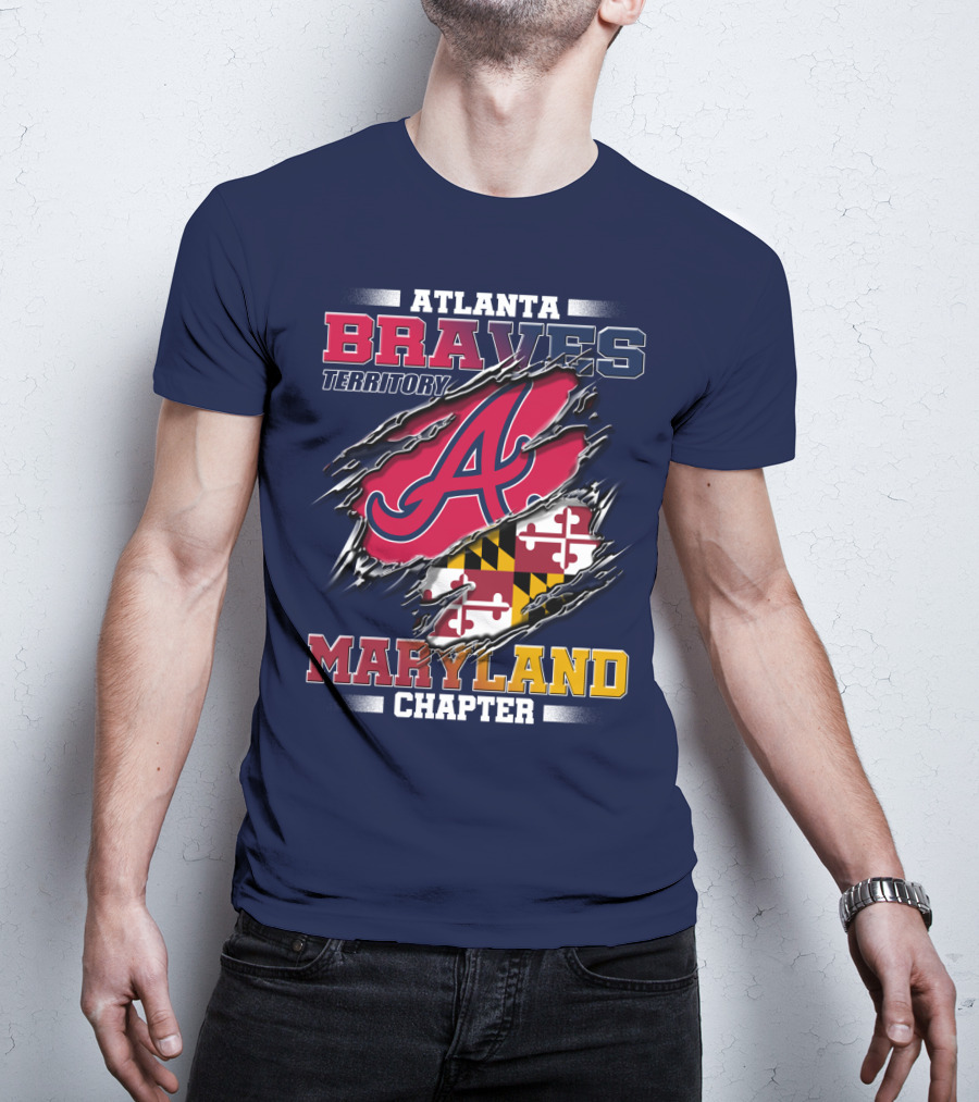 Atlanta Braves Territory Maryland Chapter T-Shirt