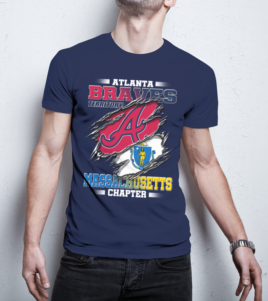 Atlanta Braves Territory Massachusetts Chapter T-Shirt