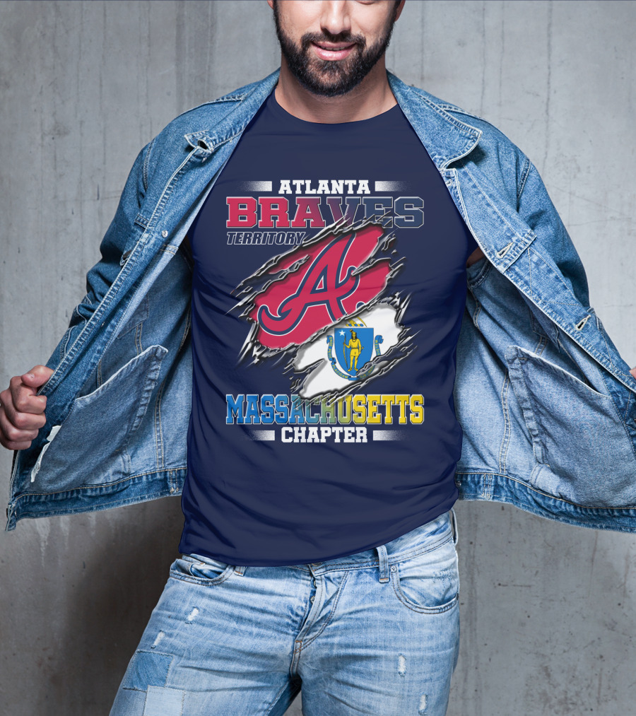 Atlanta Braves Territory Massachusetts Chapter T-Shirt