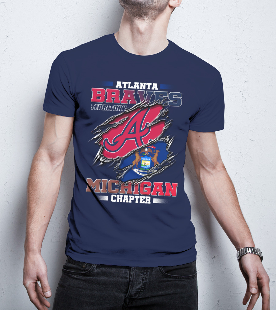 Atlanta Braves Territory Michigan Chapter T-Shirt