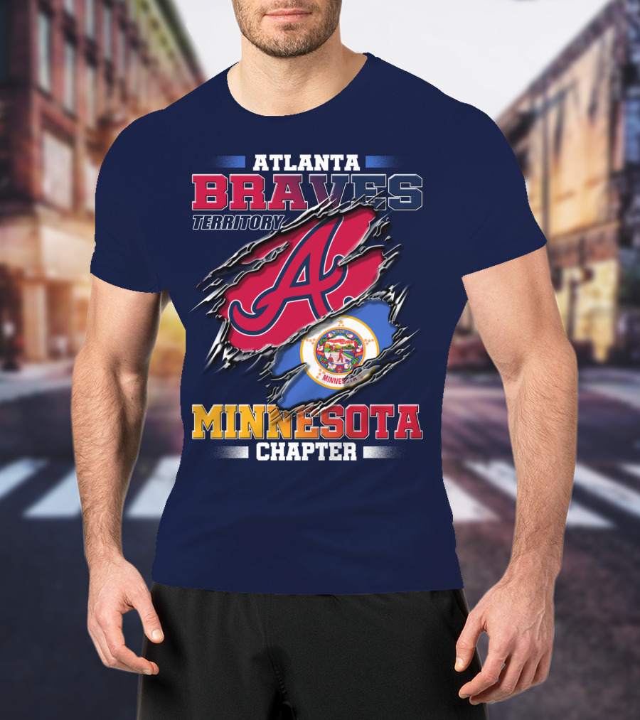 Atlanta Braves Territory Minnesota Chapter T-Shirt