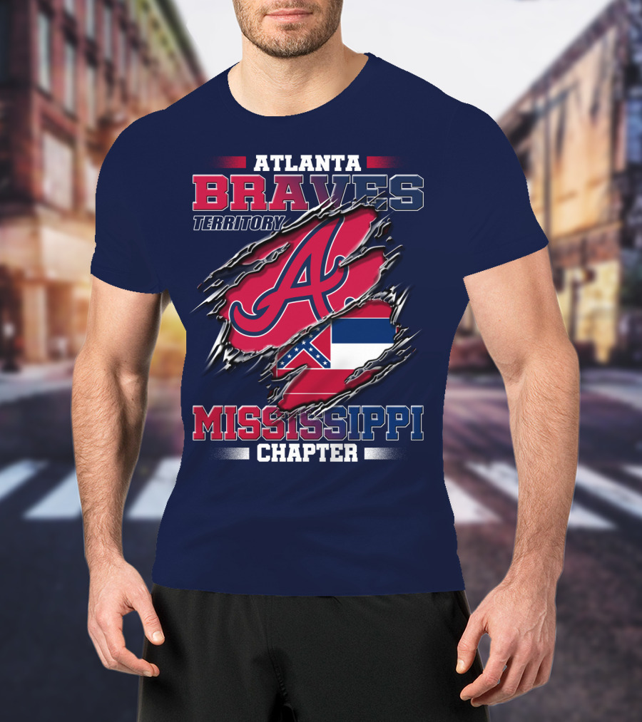 Atlanta Braves Territory Mississippi Chapter T-Shirt