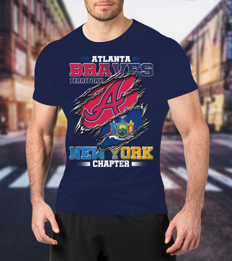 Atlanta Braves Territory New York Chapter T-Shirt