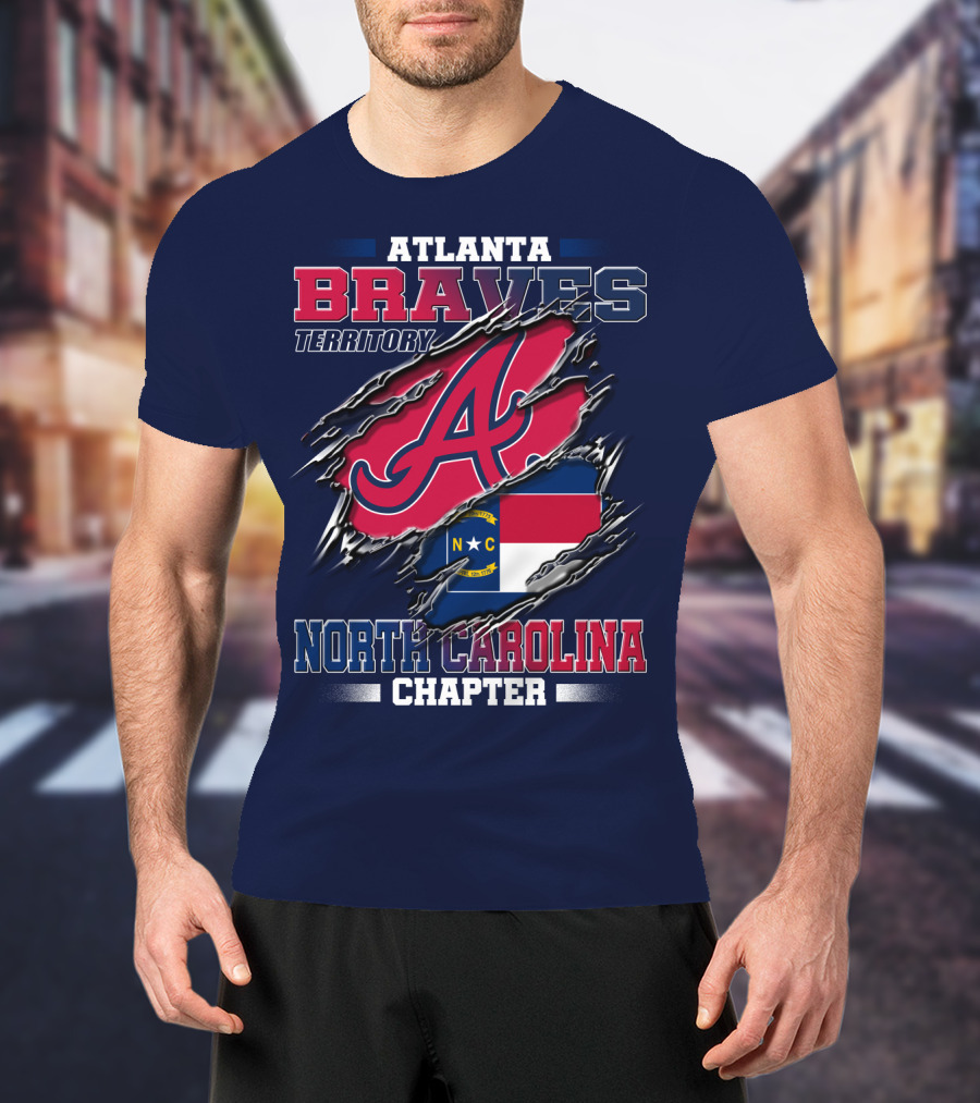 Atlanta Braves Territory North Carolina Chapter T-Shirt