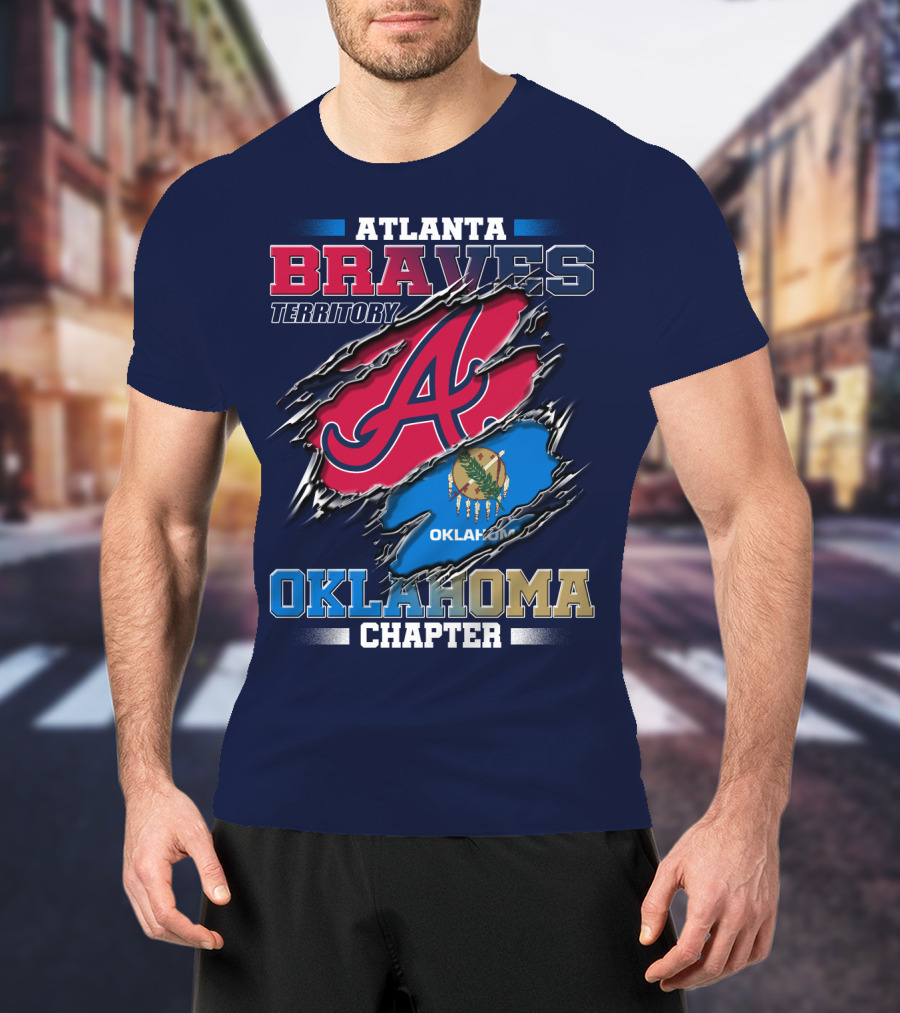 Atlanta Braves Territory Oklahoma Chapter T-Shirt