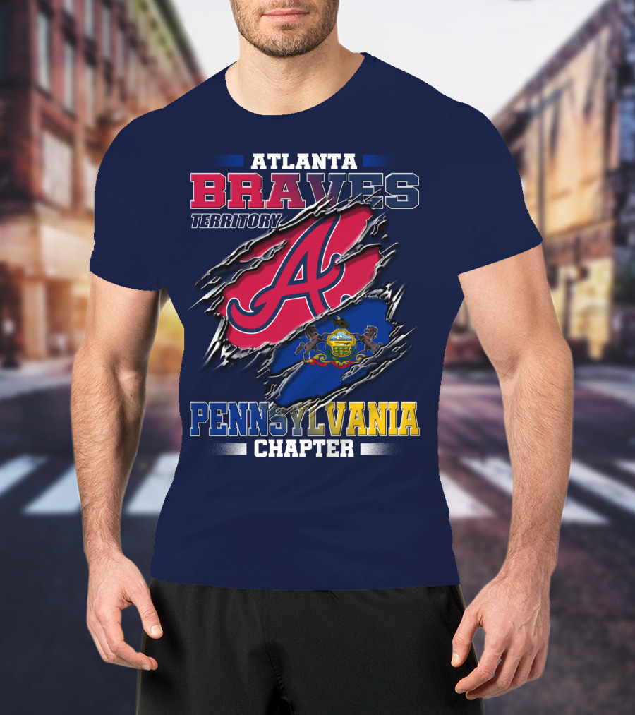 Atlanta Braves Territory Pennsylvania Chapter T-Shirt