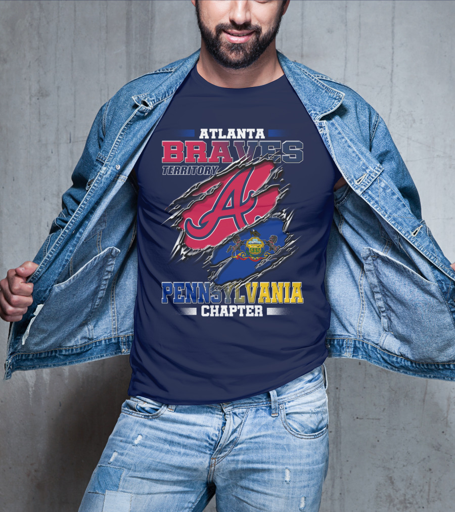 Atlanta Braves Territory Pennsylvania Chapter T-Shirt
