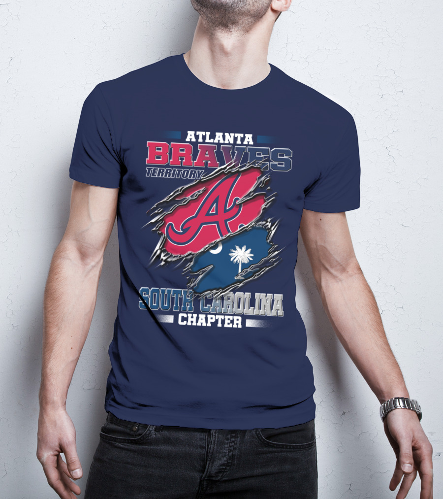 Atlanta Braves Territory South Carolina Chapter T-Shirt