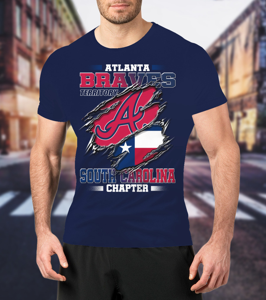 Atlanta Braves Territory South Carolina Chapter T-Shirt