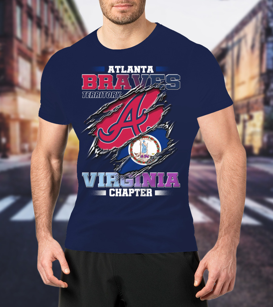 Atlanta Braves Territory Virginia Chapter T-Shirt