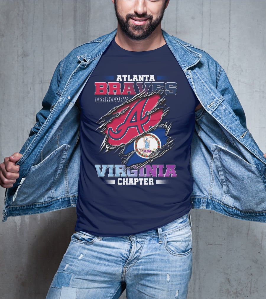 Atlanta Braves Territory Virginia Chapter T-Shirt