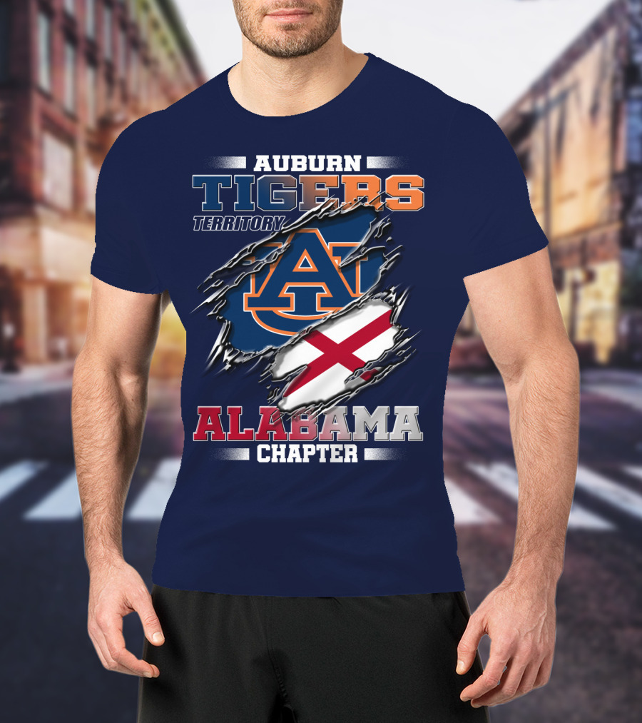 Auburn Tigers Territory Alabama Chapter T-Shirt