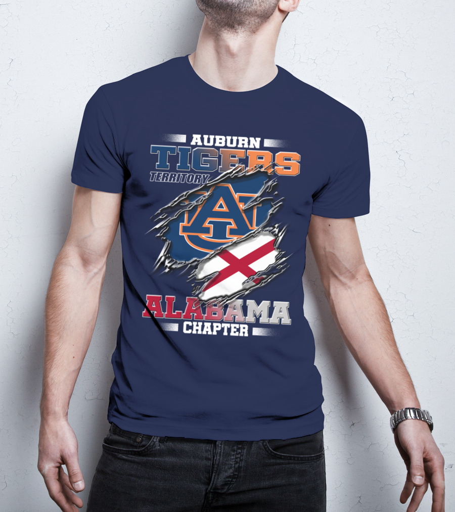 Auburn Tigers Territory Alabama Chapter T-Shirt