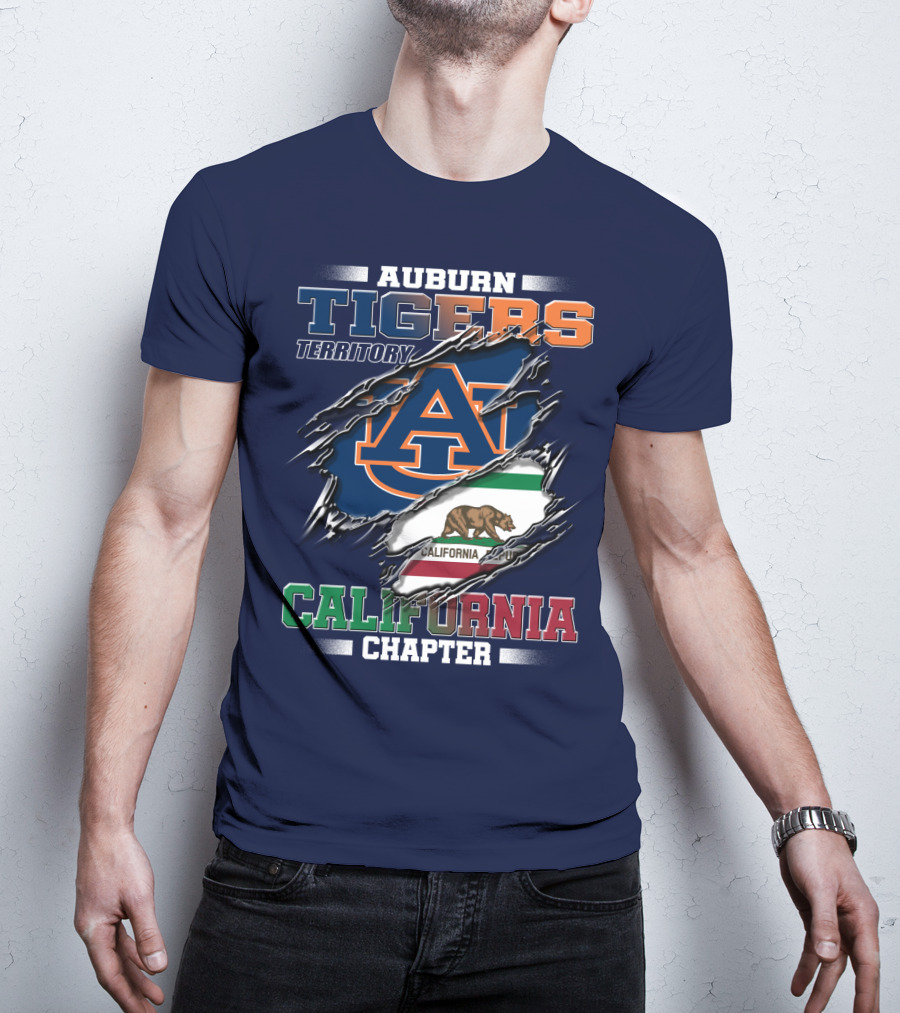 Auburn Tigers Territory California Chapter T-Shirt