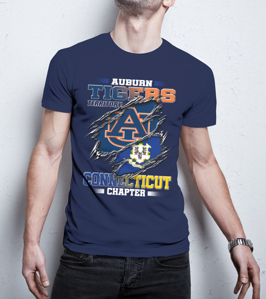 Auburn Tigers Territory Connecticut Chapter T-Shirt