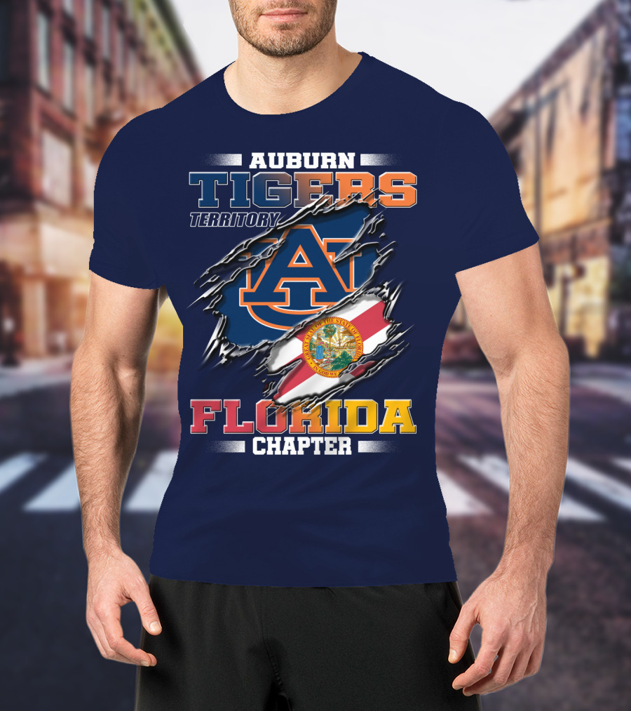 Auburn Tigers Territory Florida Chapter T-Shirt