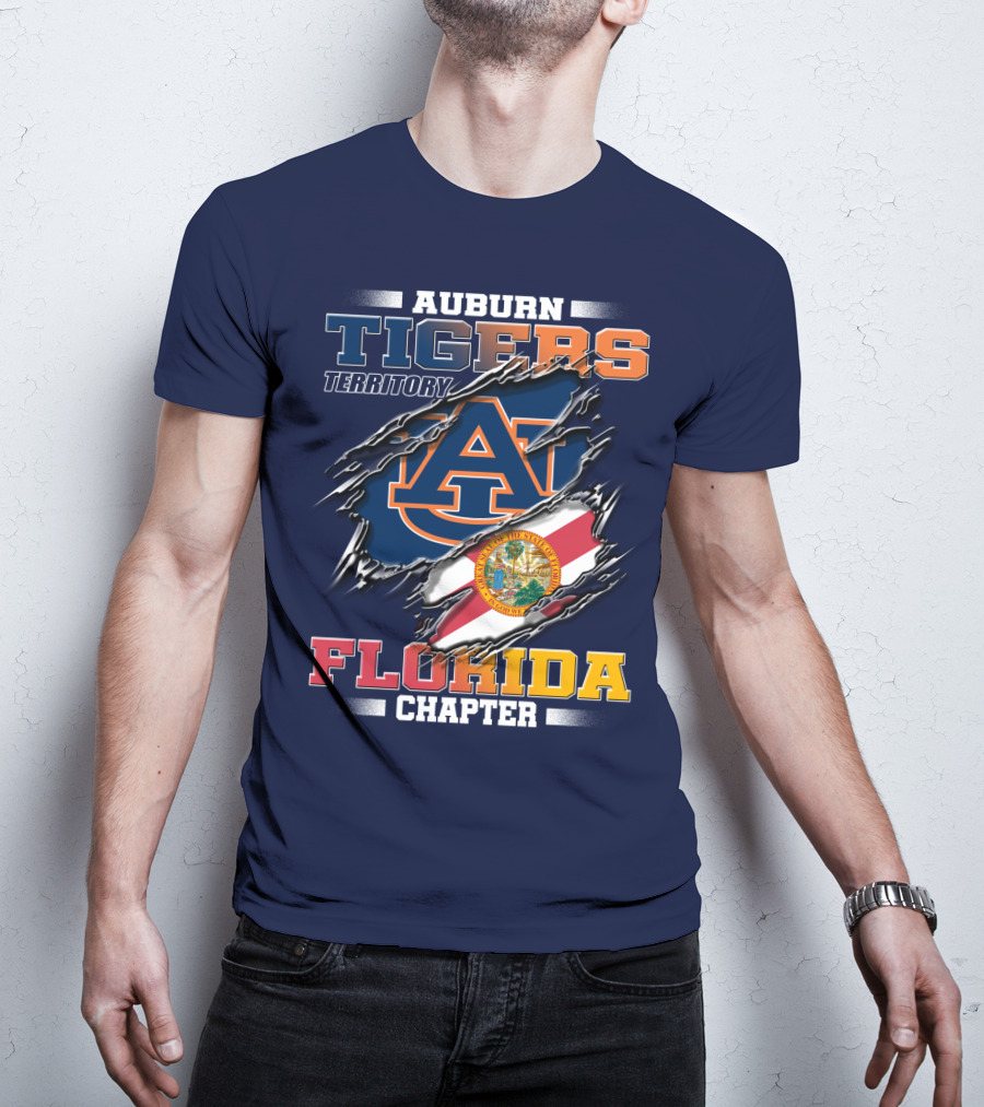 Auburn Tigers Territory Florida Chapter T-Shirt