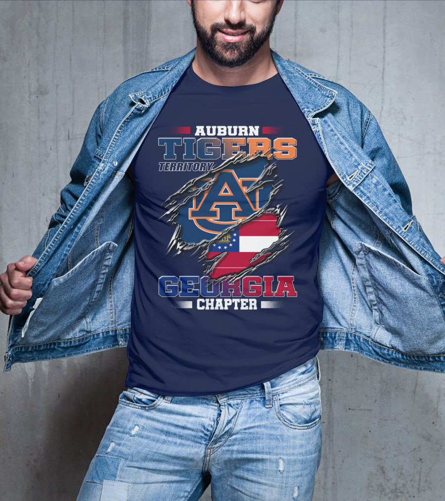 Auburn Tigers Territory Georgia Chapter T-Shirt