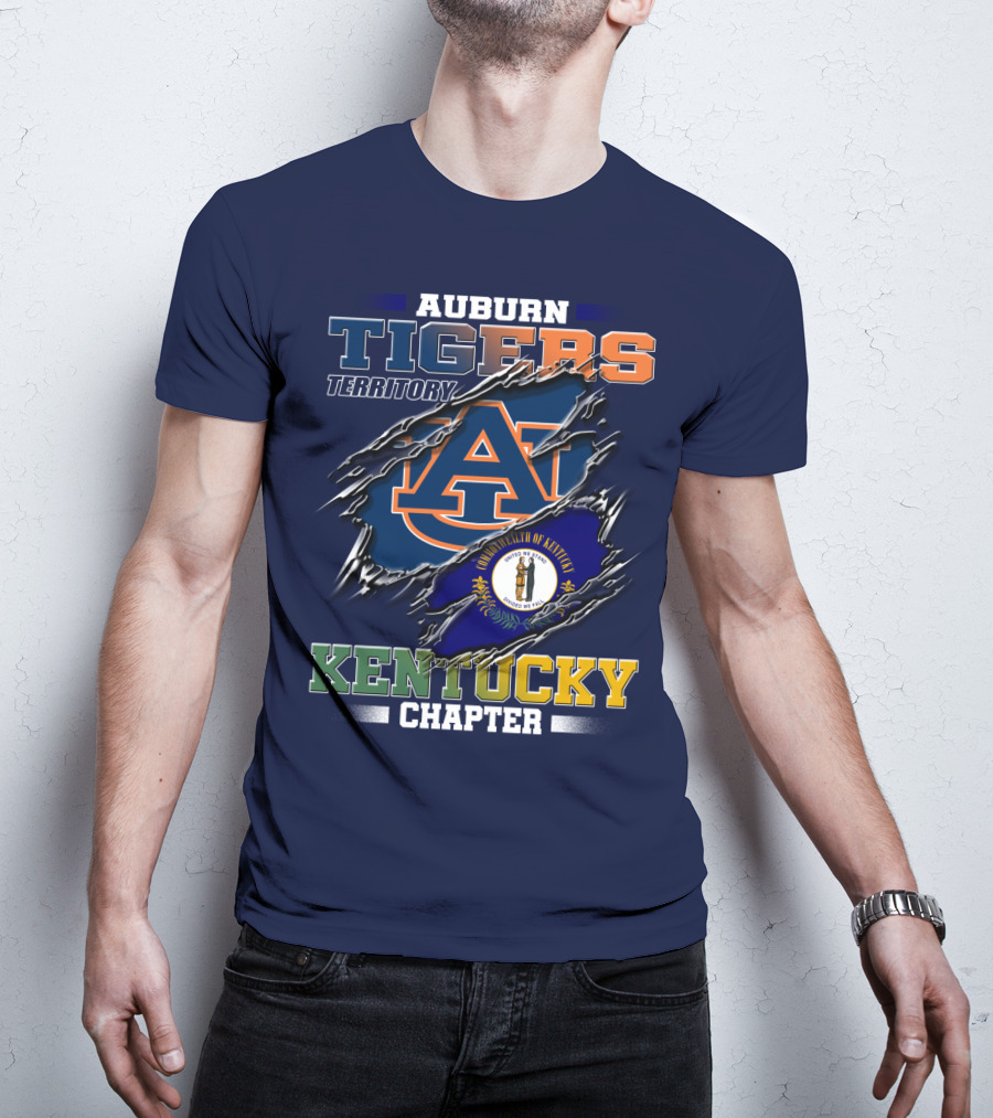 Auburn Tigers Territory Kentucky Chapter T-Shirt