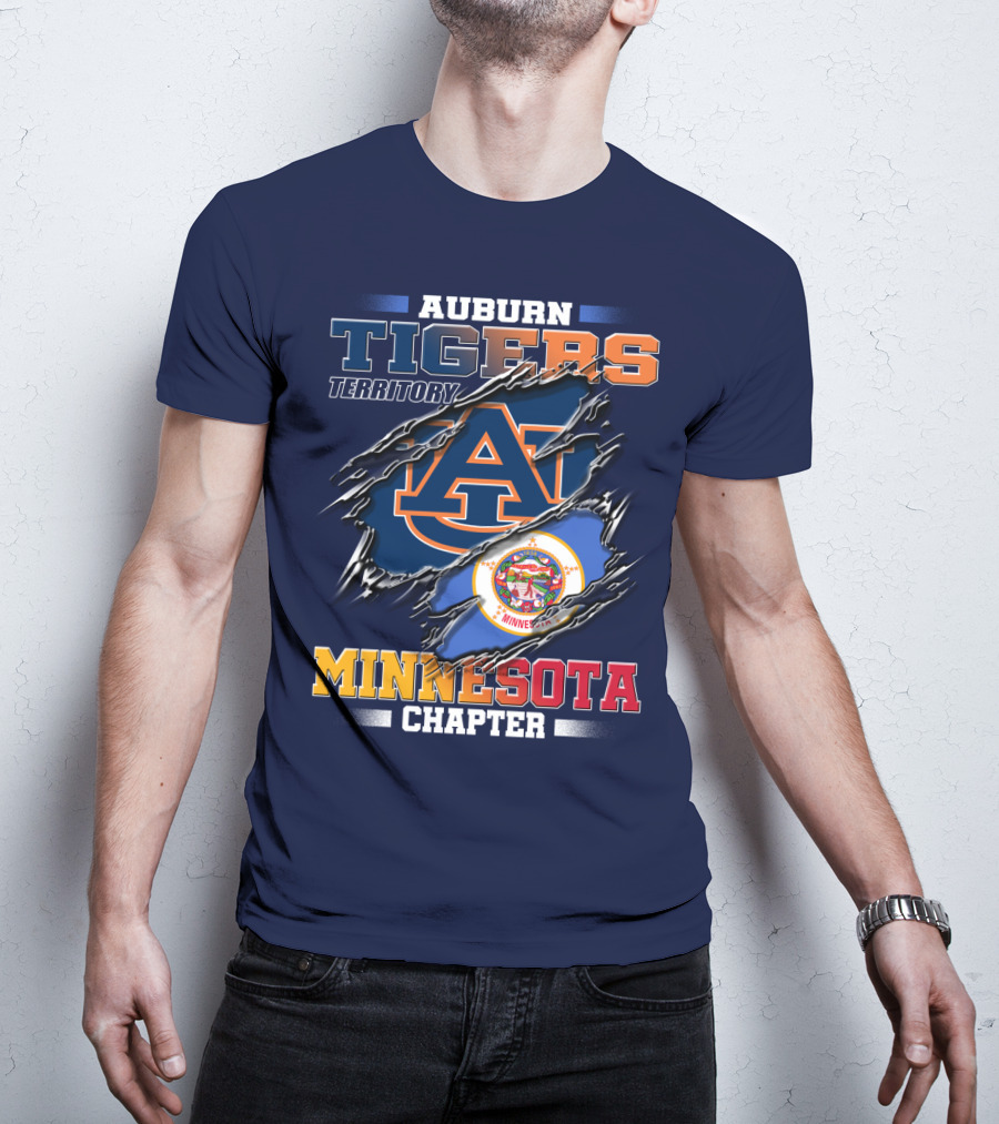Auburn Tigers Territory Minnesota Chapter T-Shirt