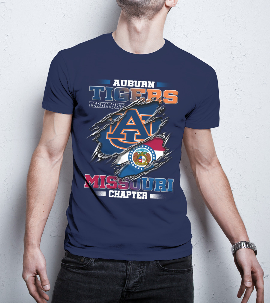 Auburn Tigers Territory Missouri Chapter T-Shirt
