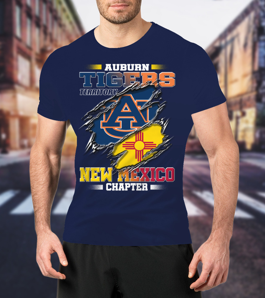 Auburn Tigers Territory New Mexico Chapter T-Shirt