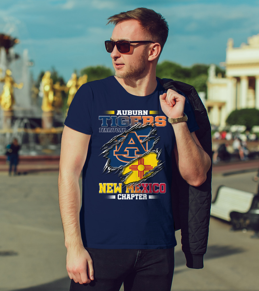 Auburn Tigers Territory New Mexico Chapter T-Shirt