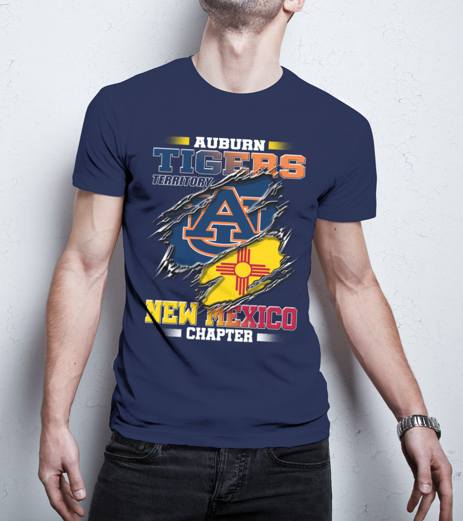 Auburn Tigers Territory New Mexico Chapter T-Shirt