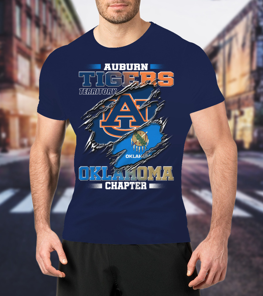 Auburn Tigers Territory Oklahoma Chapter T-Shirt