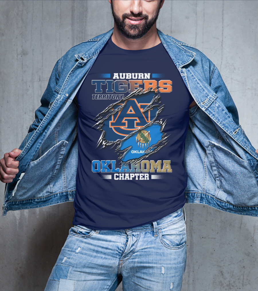 Auburn Tigers Territory Oklahoma Chapter T-Shirt