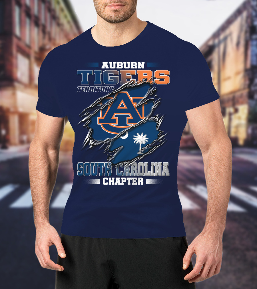 Auburn Tigers Territory South Carolina Chapter T-Shirt