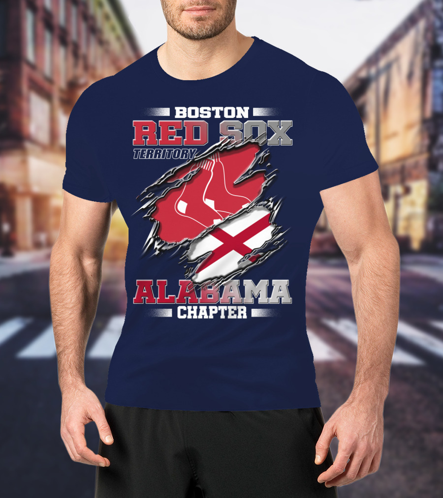 Boston Red Sox Territory Alabama Chapter T-Shirt