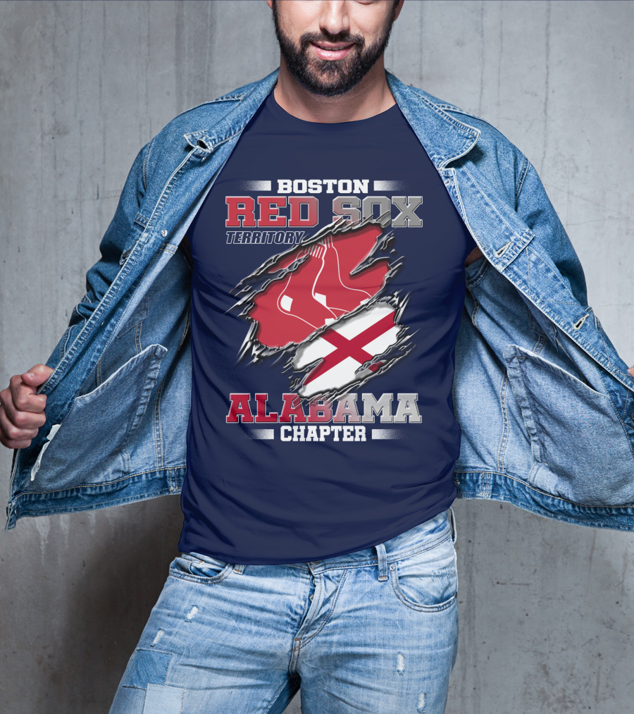 Boston Red Sox Territory Alabama Chapter T-Shirt