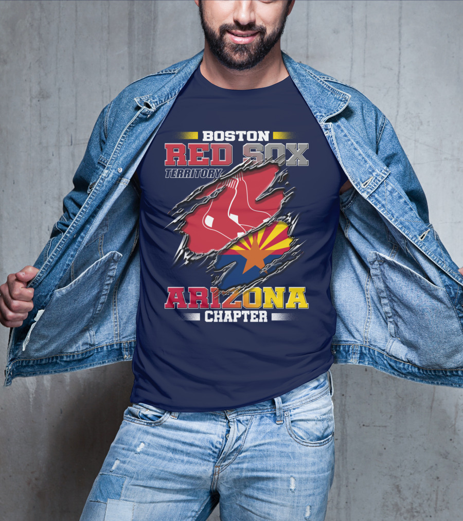 Boston Red Sox Territory Arizona Chapter T-Shirt