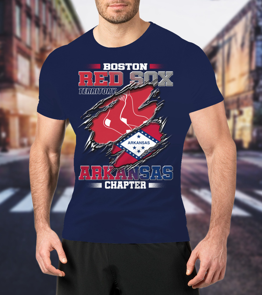 Boston Red Sox Territory Arkansas Chapter T-Shirt
