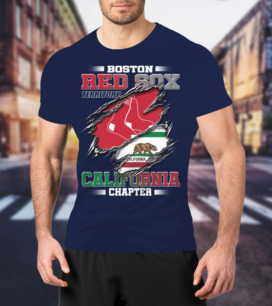 Boston Red Sox Territory California Chapter T-Shirt