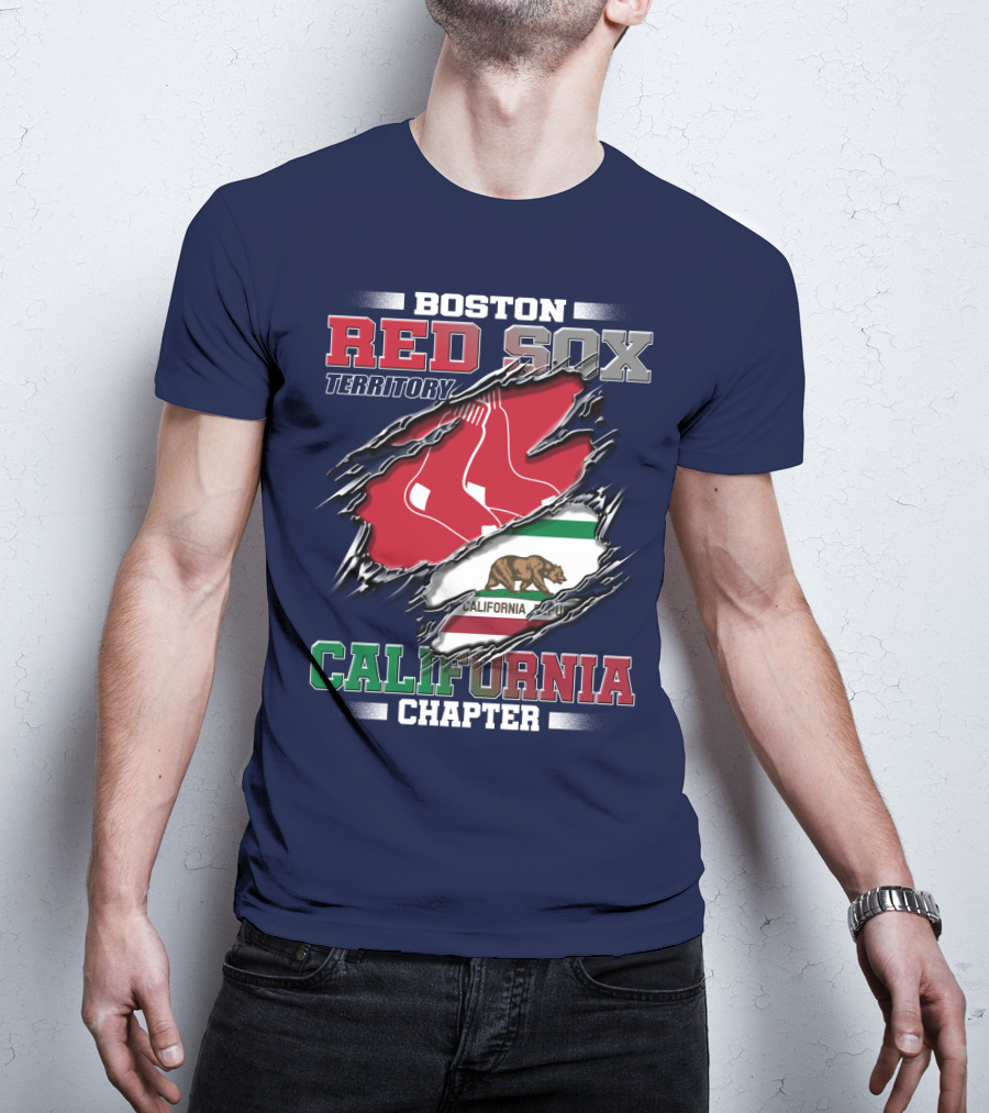 Boston Red Sox Territory California Chapter T-Shirt