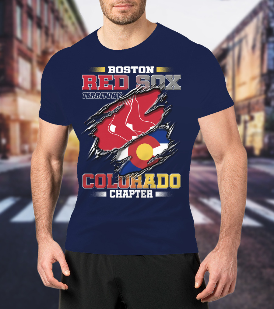 Boston Red Sox Territory Colorado Chapter T-Shirt