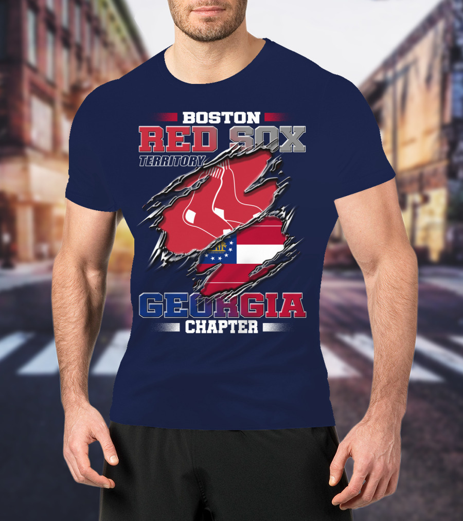Boston Red Sox Territory Georgia Chapter T-Shirt