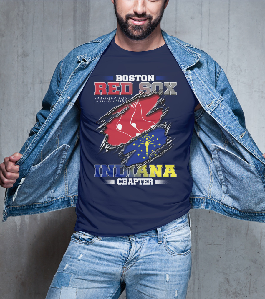 Boston Red Sox Territory Indiana Chapter T-Shirt
