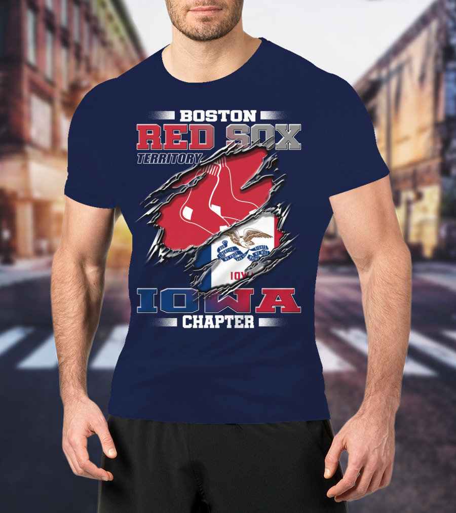 Boston Red Sox Territory Iowa Chapter T-Shirt