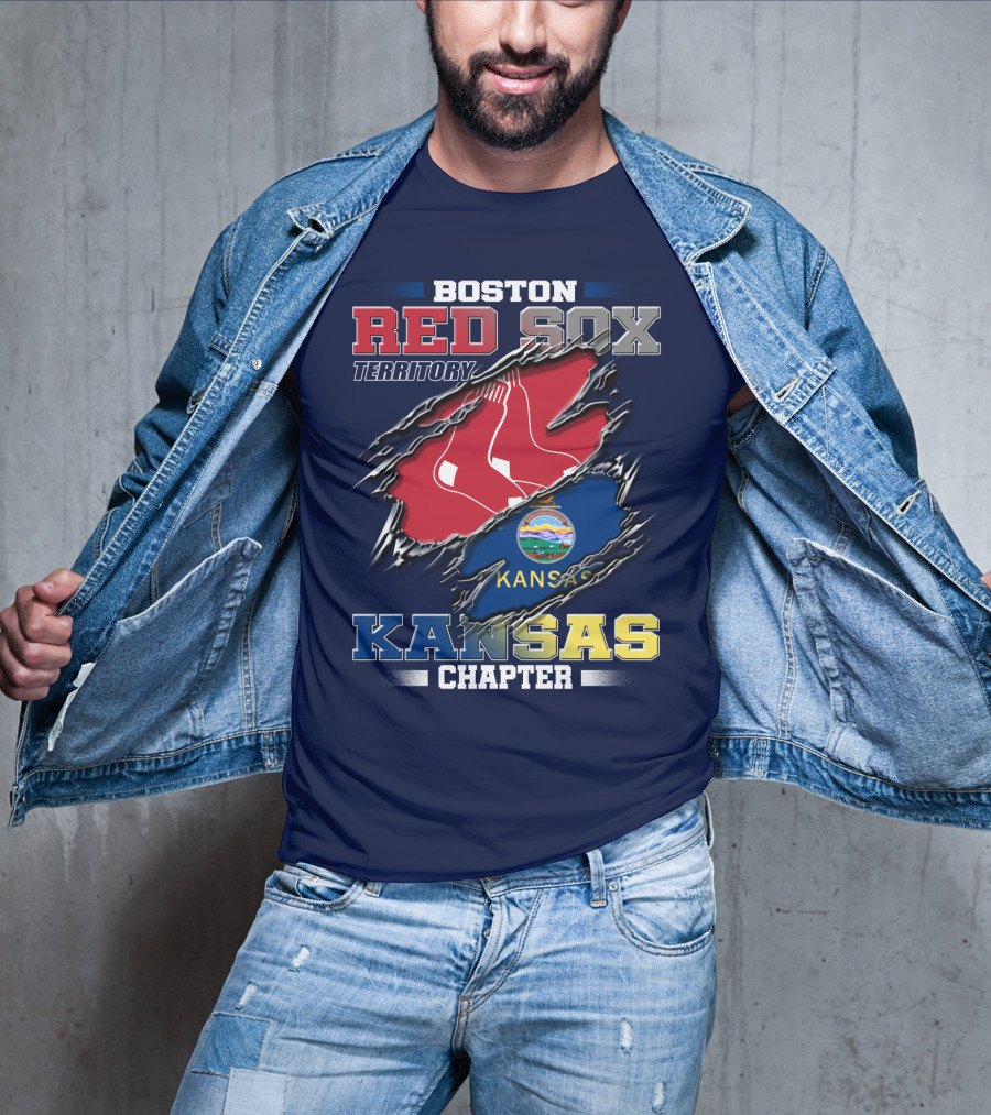 Boston Red Sox Territory Kansas Chapter T-Shirt