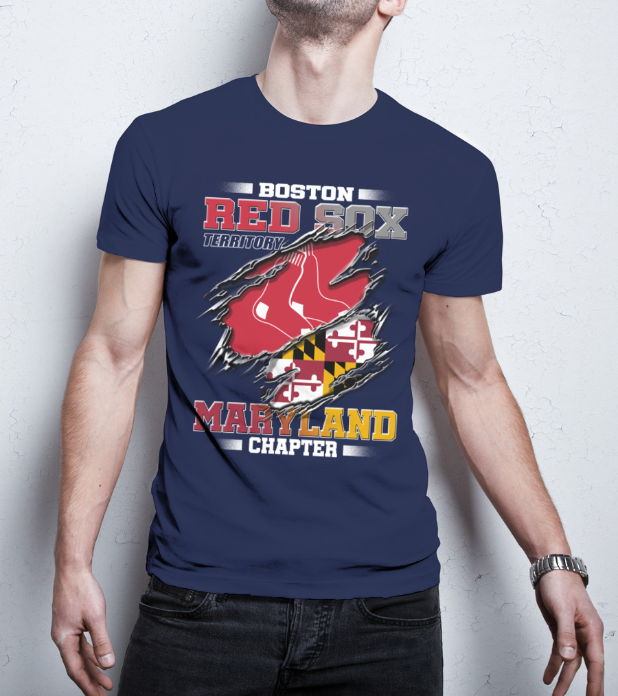 Boston Red Sox Territory Maryland Chapter T-Shirt