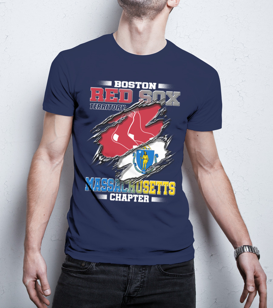 Boston Red Sox Territory Massachusetts Chapter T-Shirt