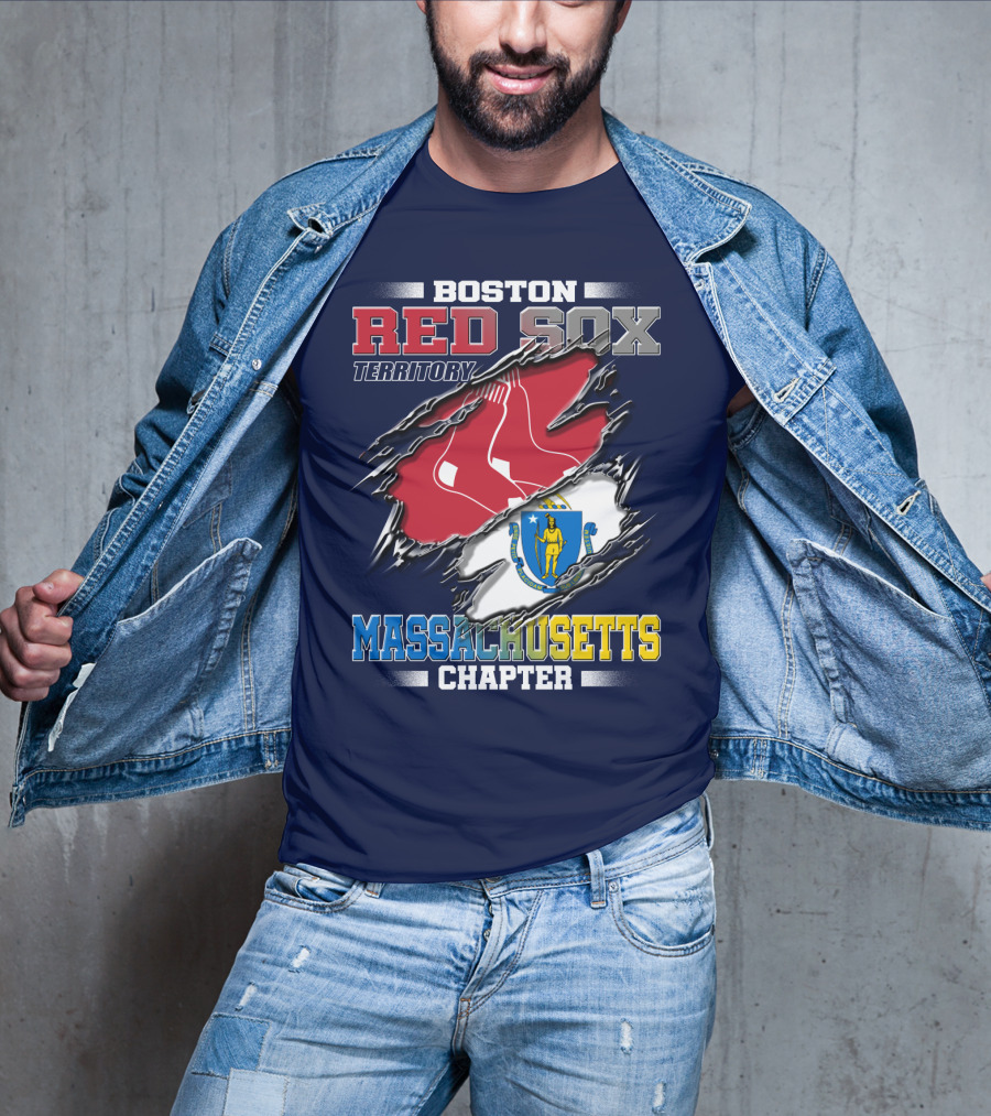 Boston Red Sox Territory Massachusetts Chapter T-Shirt