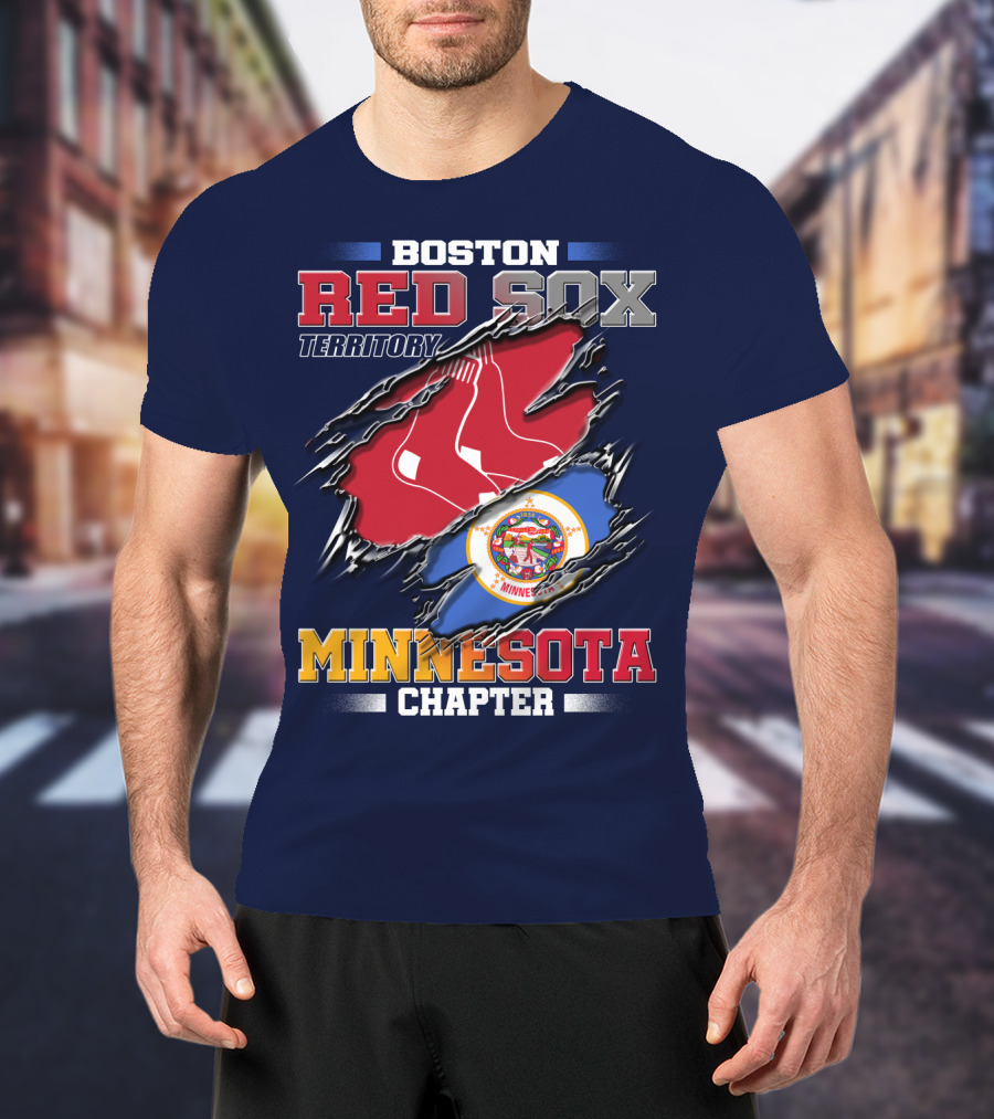 Boston Red Sox Territory Minnesota Chapter T-Shirt