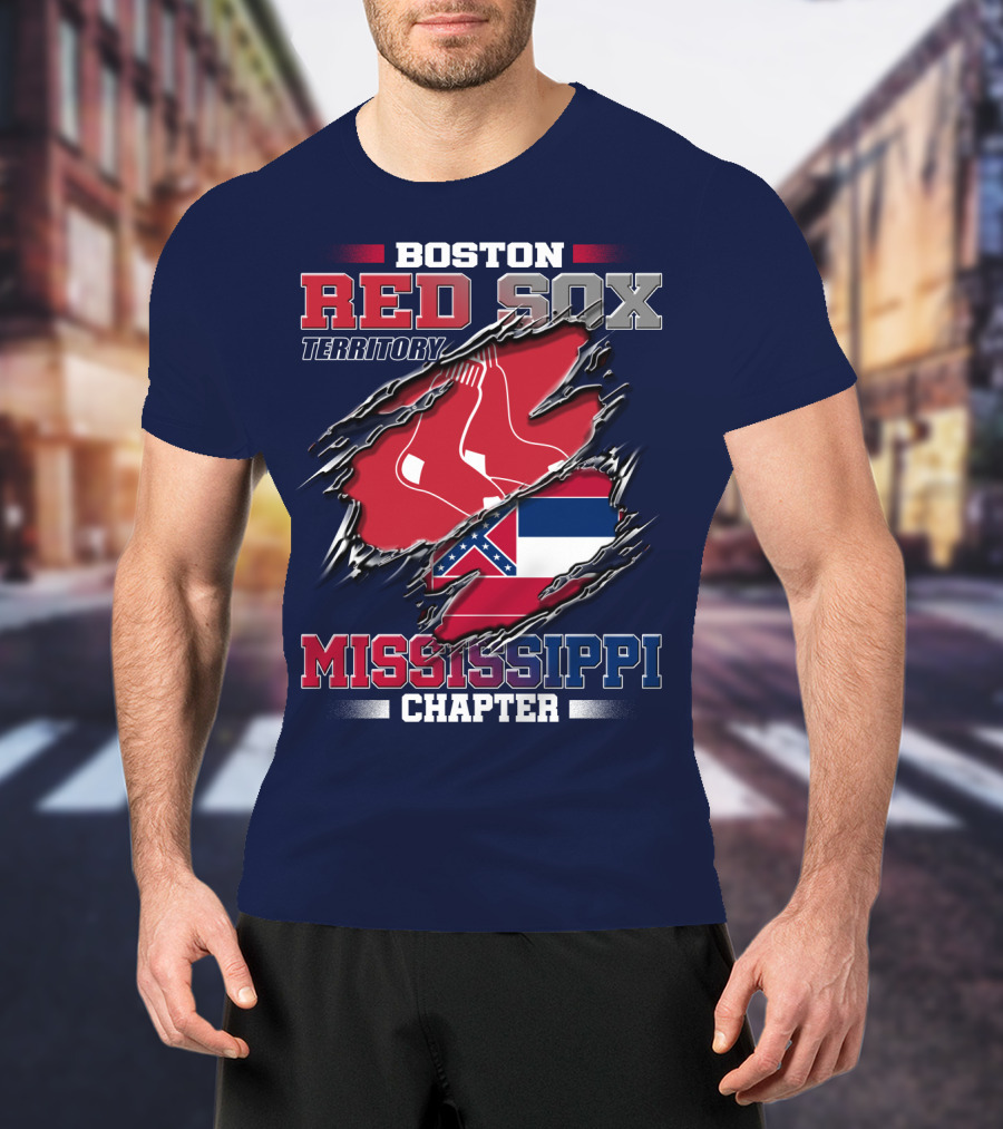 Boston Red Sox Territory Mississippi Chapter T-Shirt