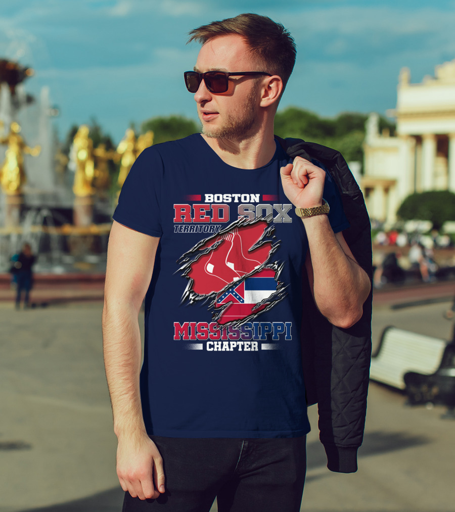 Boston Red Sox Territory Mississippi Chapter T-Shirt